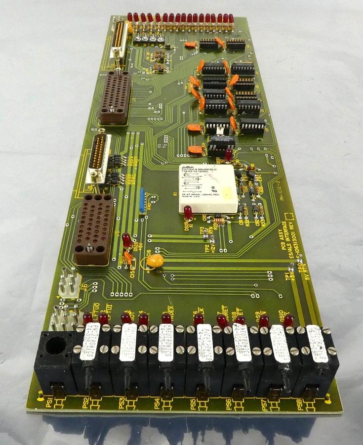 Used Varian VSEA E-106313001 ES/ALS Interface PCB Working Surplus