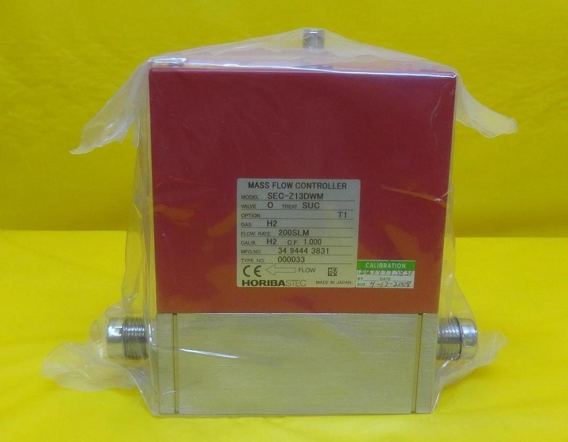Used Horiba STEC SEC-Z13DWM Mass Flow Controller MFC 54-125252A33 200 SLM H2 New