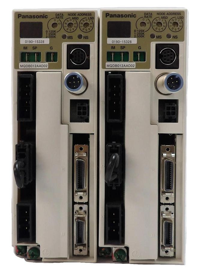 Used Panasonic MQDB012AAD02 Drive AMAT 0190-15328 Reseller Lot of 2 Working