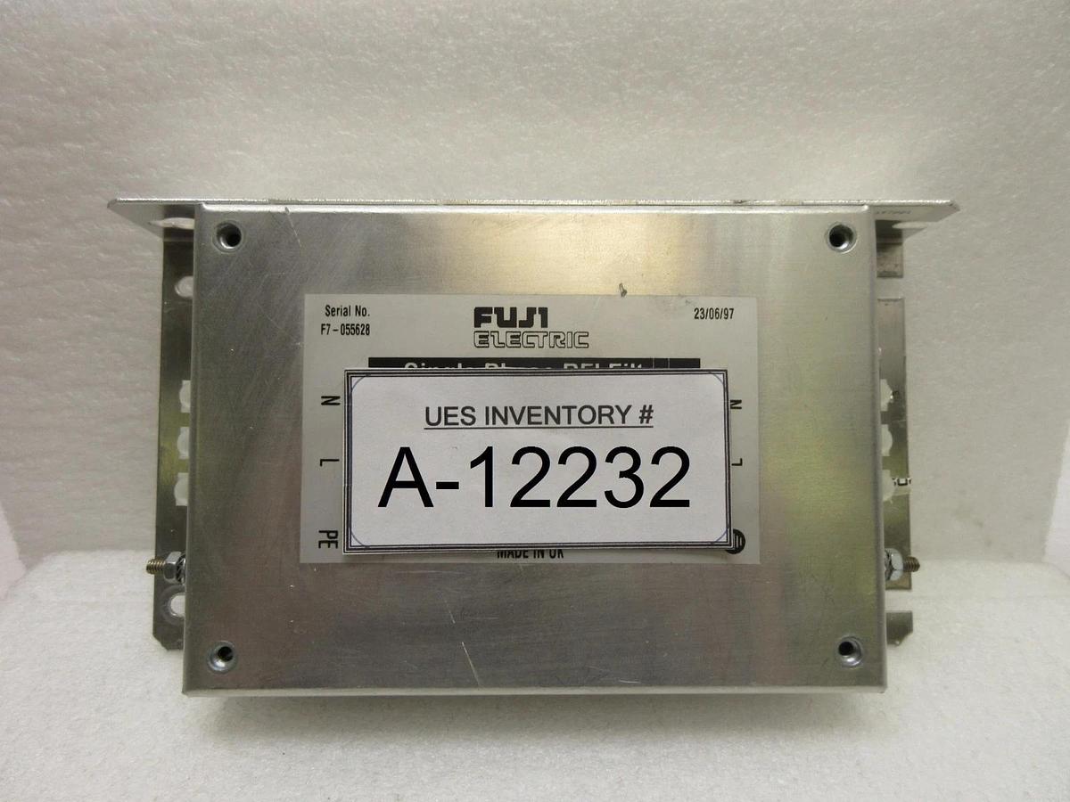 Used Fuji Electric EFL-0.2E9-7 Single Phase RFI Filter Nitto Denko MA3000-II Used