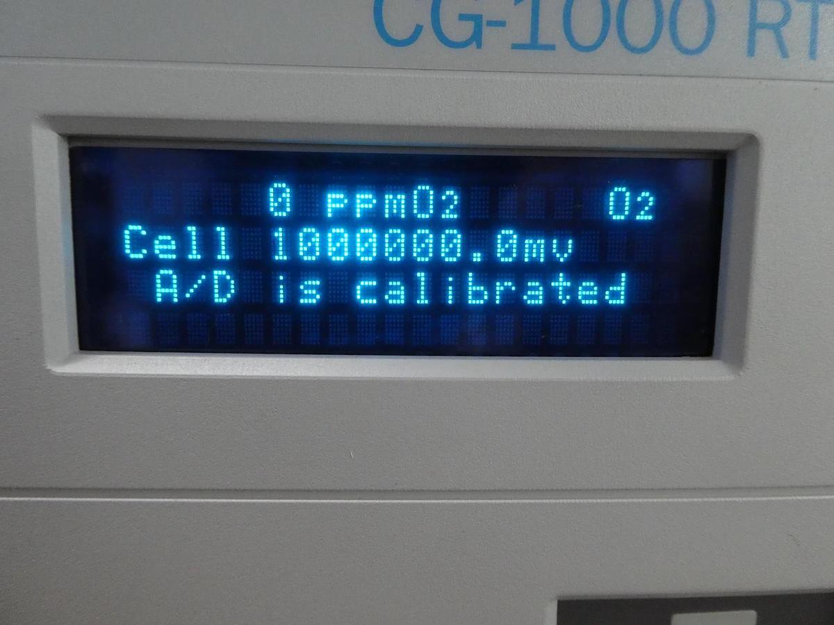 Used AMETEK Process Instruments Dycor CG-1000 RTP Oxygen Analyzer Working Surplus
