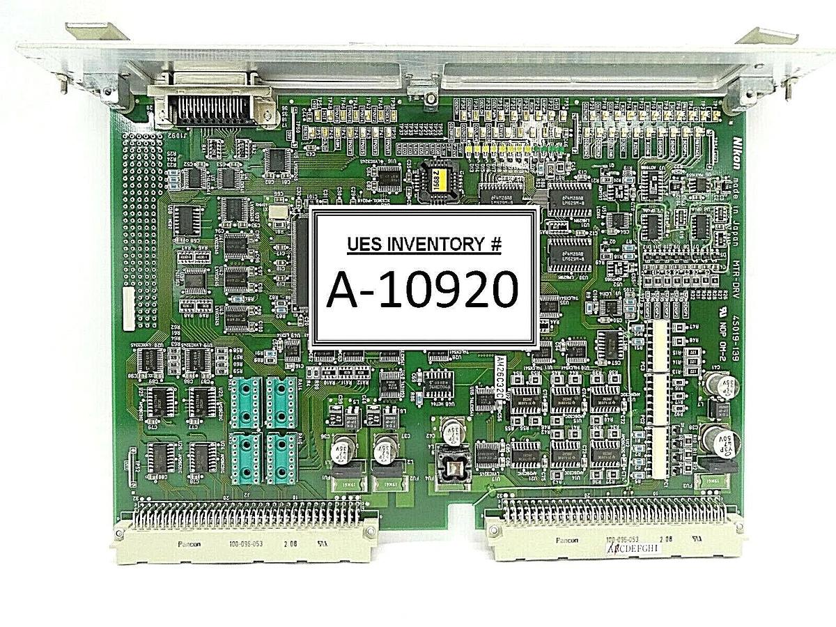 Used Nikon 4S019-139 Relay Driver Card PCB MTR-DRV NSR-S307E Working Surplus