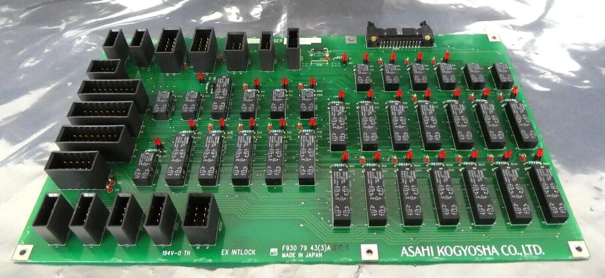 Used Asahi Kogyosha F930 79 43(3)A EX Intlock PCB 36020223A Nikon NSR-S307E Working