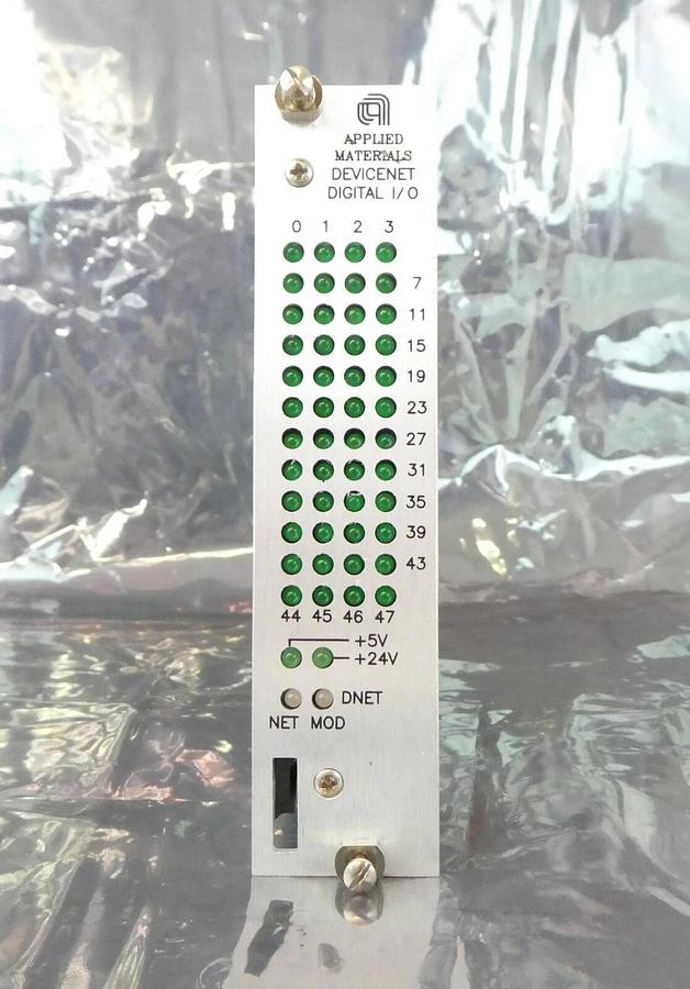 Used AMAT Applied Materials 0100-20453 DeviceNet Digital I/O PCB Card No Pull Tab