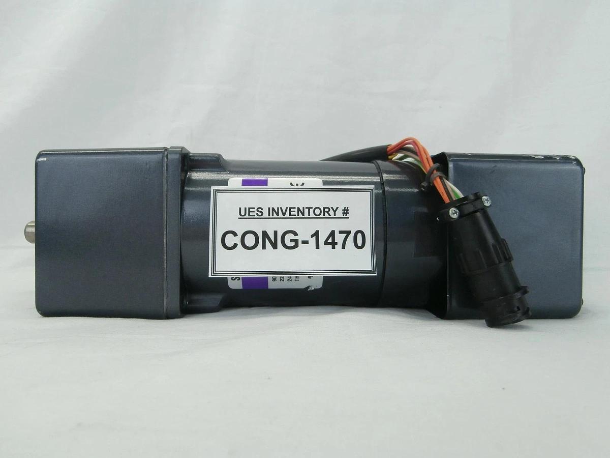 Used SPG Motors S9R90GKL-ES12CE Reversible Motor with Gear Head S9KC15BL Used Working
