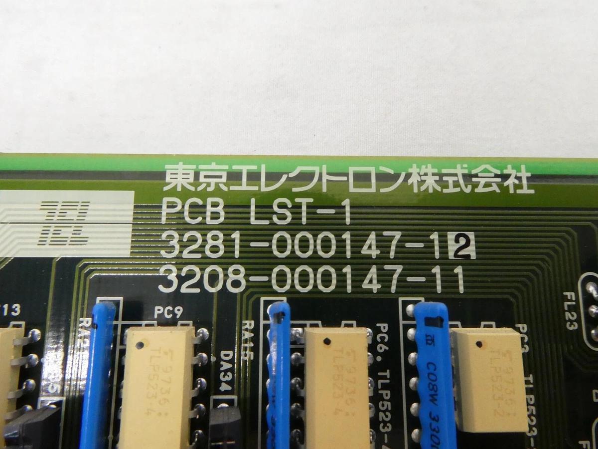 Used TEL Tokyo Electron 3281-000147-12 LST-1 Board PCB Card 3208-000147-11 P-8 Spare