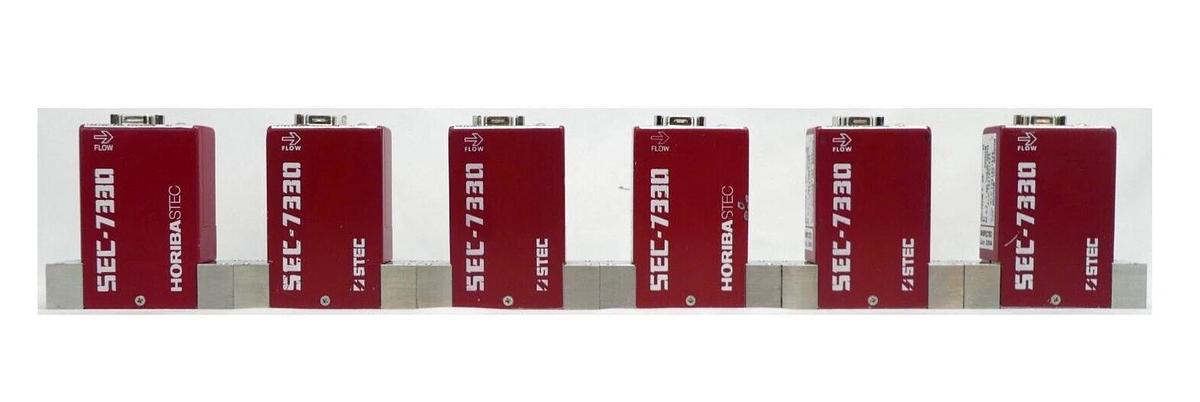 Used STEC SEC-7330M Mass Flow Controller MFC 500 SCCM Ar Reseller Lot of 6 Working