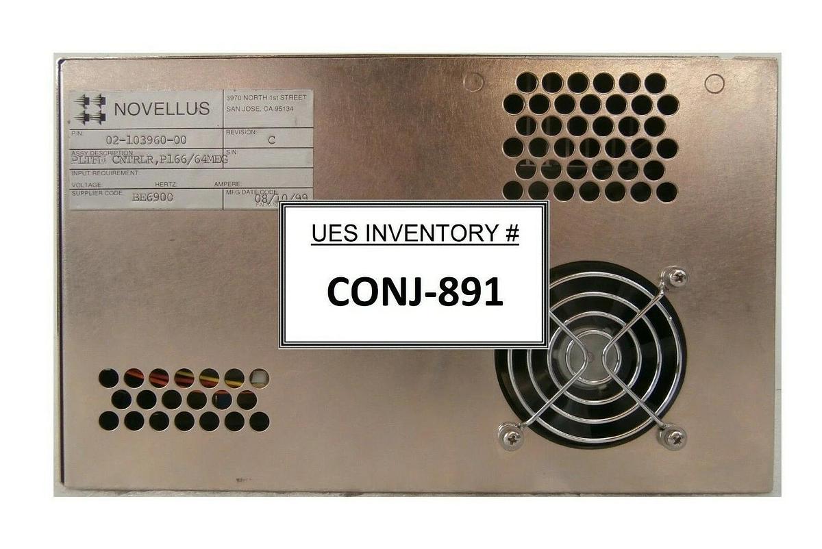Used Novellus Systems 02-103960-00 Platform Controller P166/64MEG 03-053424-00 Spare