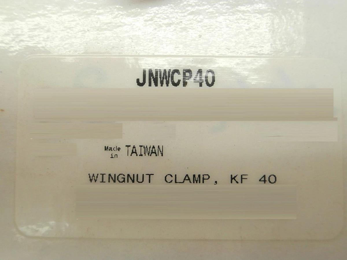 Used Swagelok JNWCP40 Vacuum Wingnut Clamp NW40 KF40 Reseller Lot of 4 New Surplus