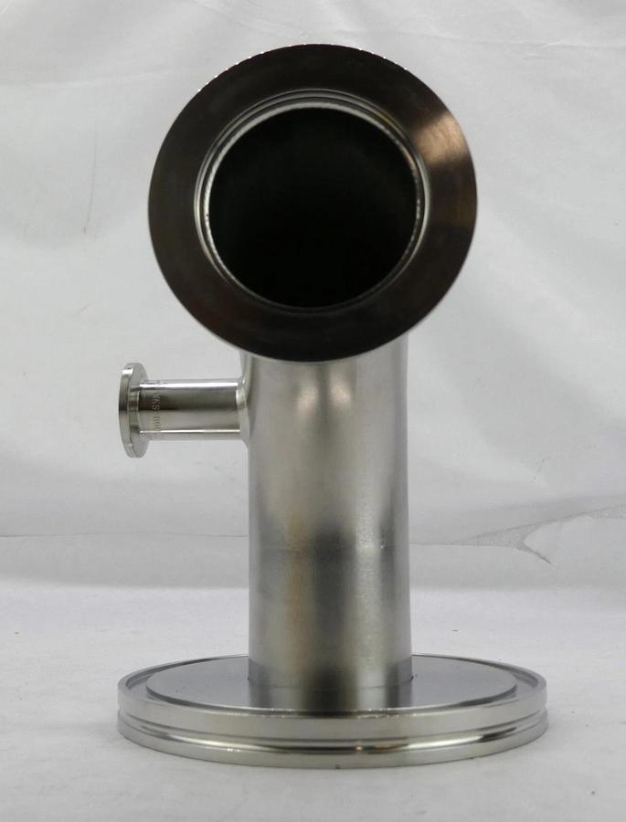 Used MKS Instruments 914-12011-00 High Vacuum Elbow ISO100 ISO-K to NW50 Lot of 5 New