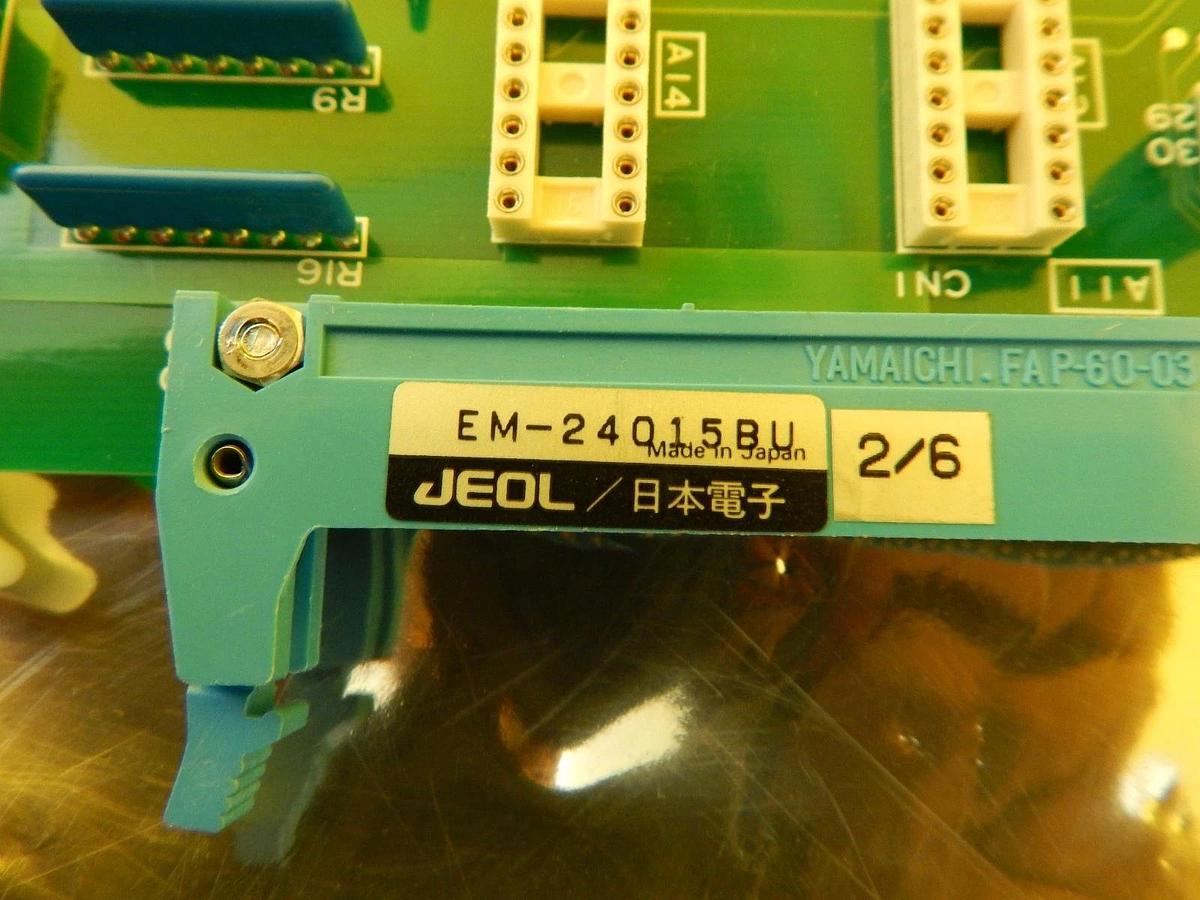 Used JEOL MP002817-00 ASID ITF PB Interface Board PCB Card EM-24015BU JEM-2010F