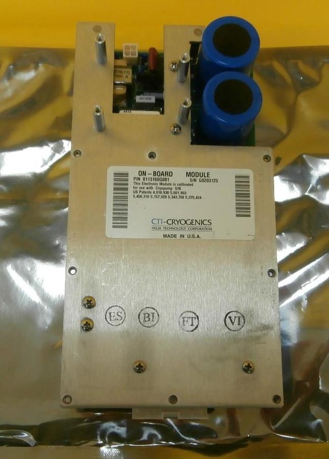 Used Helix Technology 8127213G001 Power Board PCB CTI-Cryogenics 8113160G001 Used
