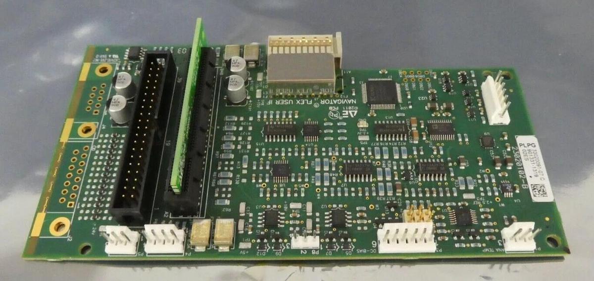 Used AE Advanced Energy 23020102-B Navigator Flex User IF PCB Board 33020091 Working