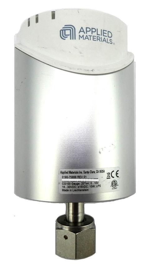 Used AMAT Applied Materials 0190-75888 Baratron Transducer CG100 Tested Working