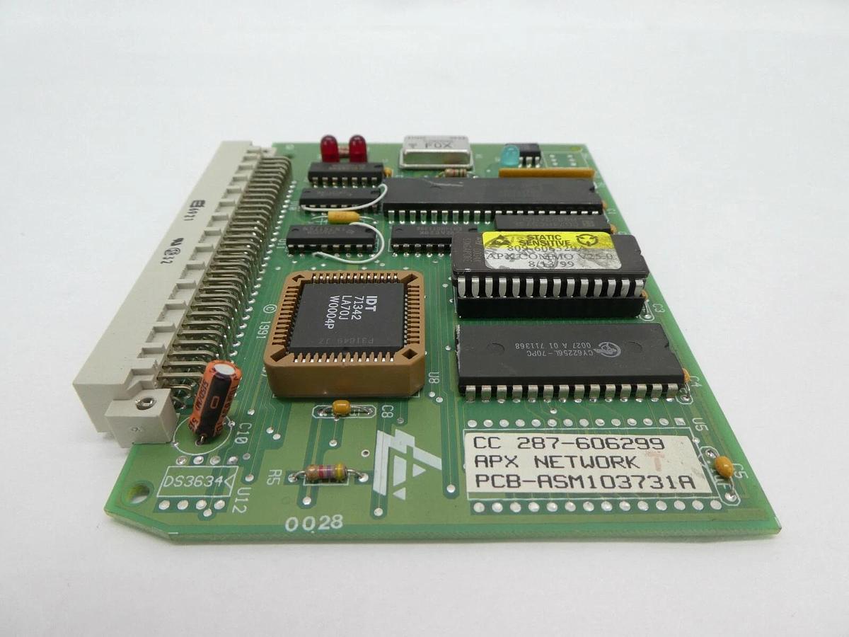 Used Air Products CRSD 1037 APX Network PCB Card CC 287-606299 ASM103731A Working