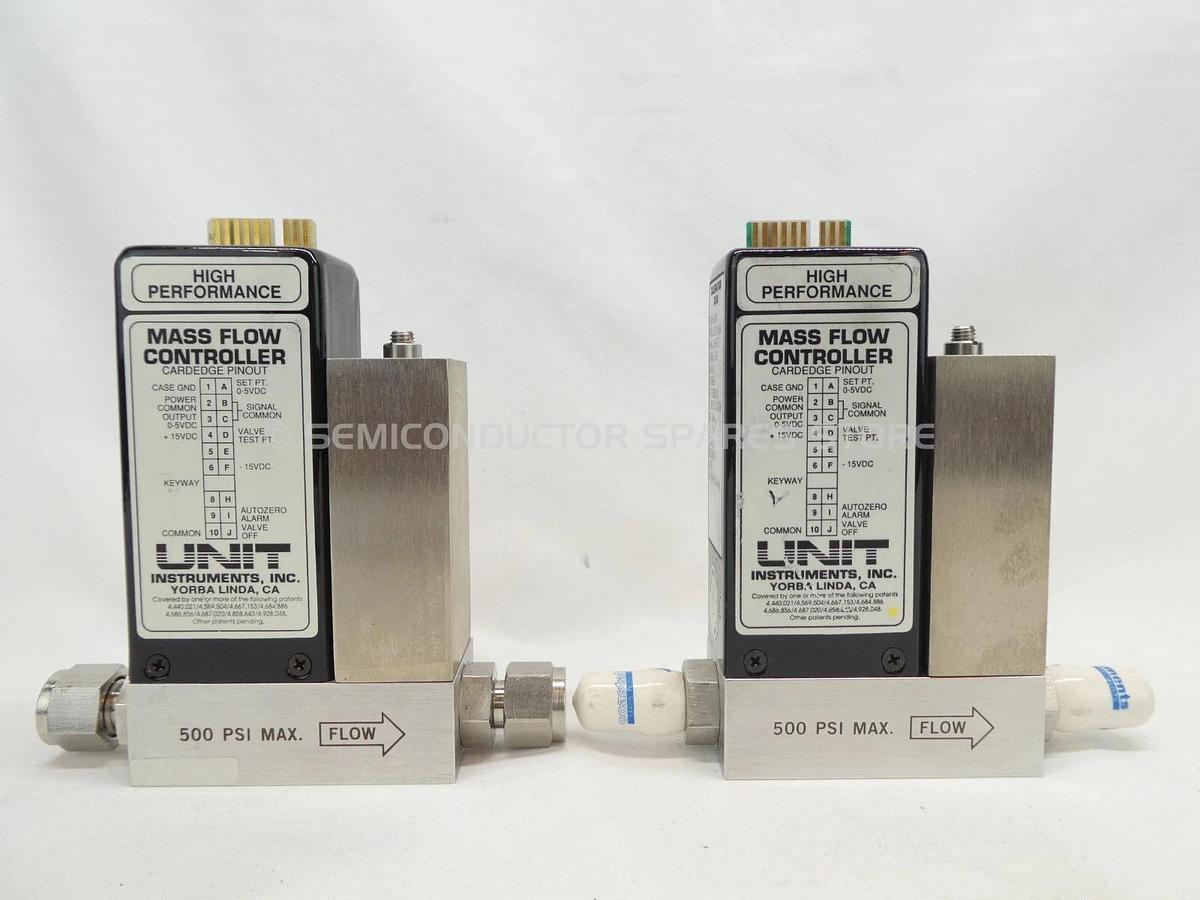 Used UNIT Instruments Mass Flow Controller MFC UFC-1100A UFC-1160A Lot of 21 Untested