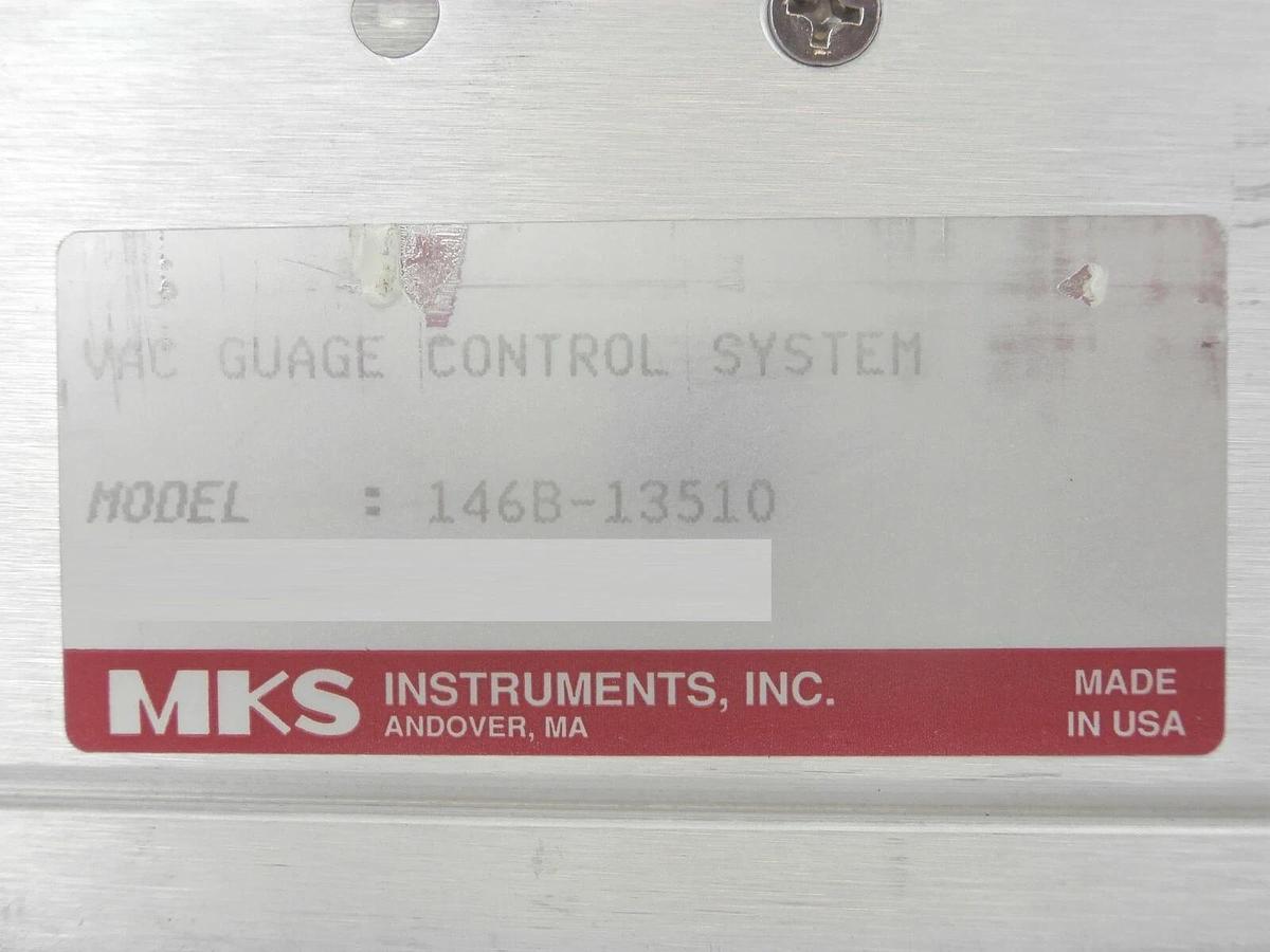 Used MKS Instruments 146B-13510 Vacuum Gauge Measurement Controller Tested Working