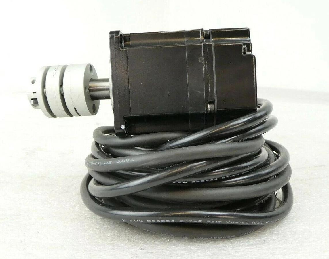 Used Yaskawa Electric SGMJV-02AAA21 AC Servo Motor Rudolph F30 Working Surplus