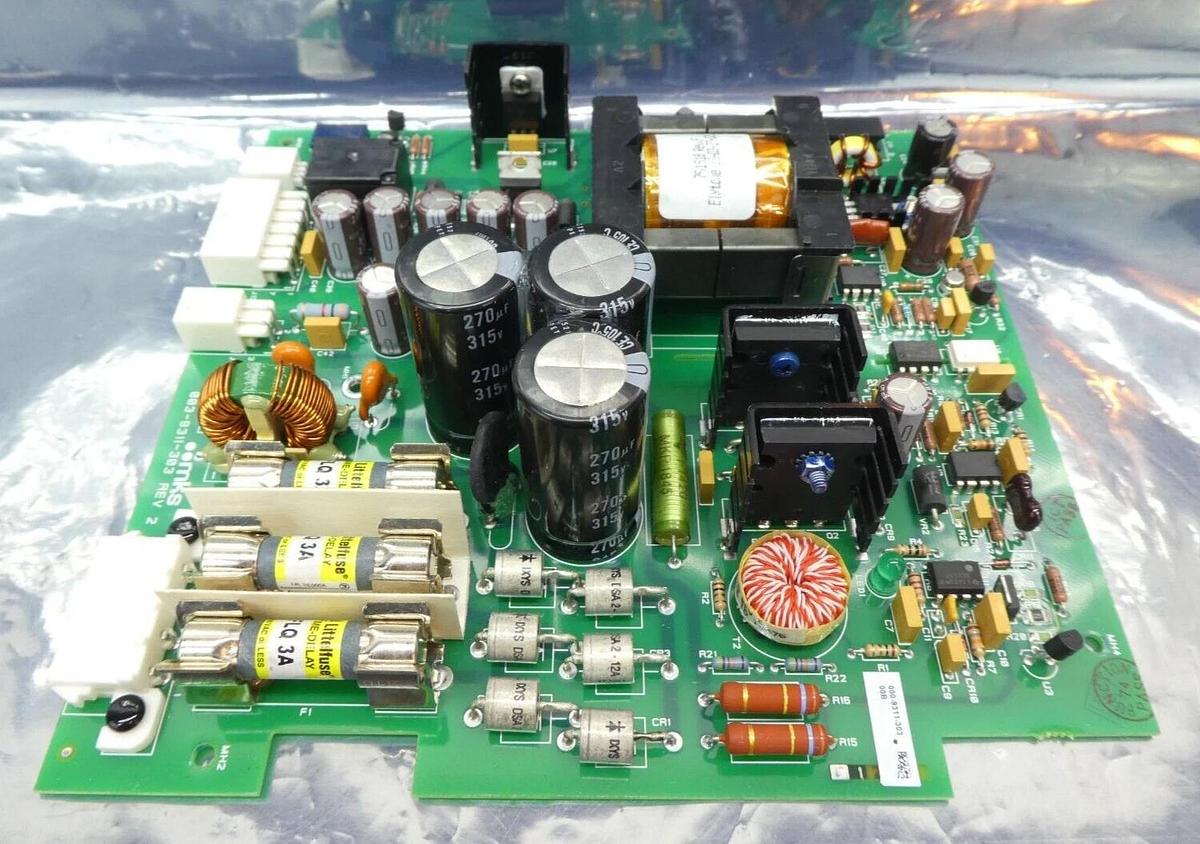 Used MKS Instruments 000-9311-303 Power Distribution PCB 003-9311-303 Working Surplus
