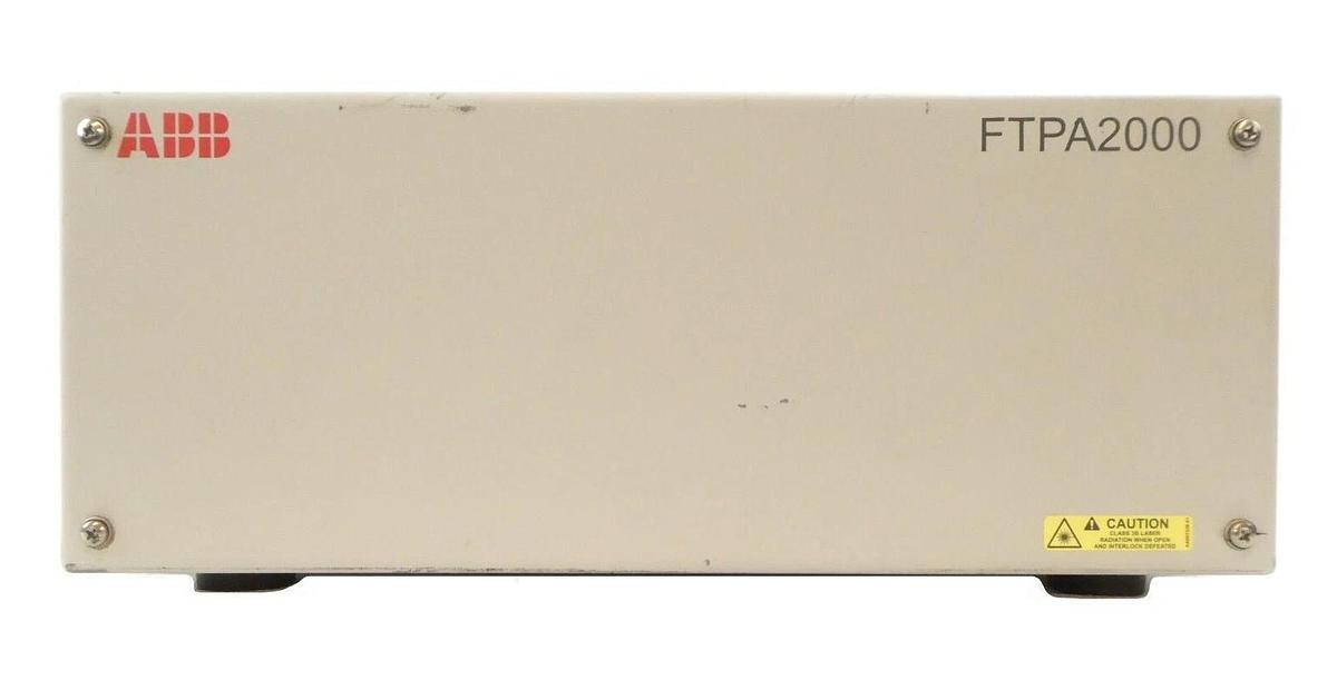 Used ABB FTPA2000-260 FT-NIR Fiber Optic Measurement Process Analyzer Unit Untested
