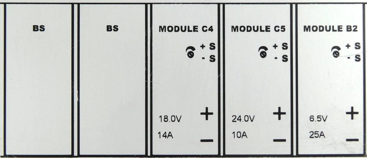 Used TDK-Lambda V404P4K-B Modular Power Supply Vega 450 Working Surplus
