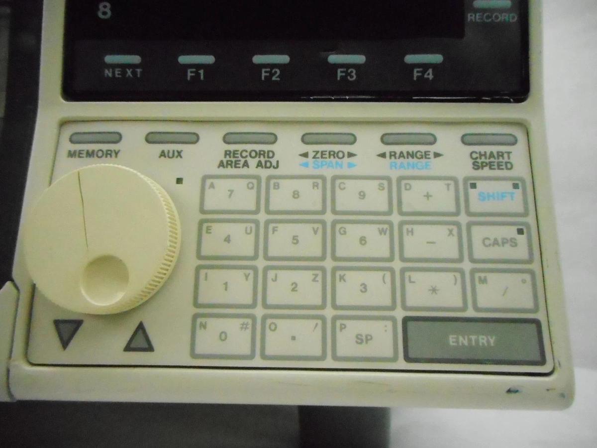 Used Yokogawa 370186-B-0/RS232C Data Acquisition Multiple Pen Recorder LR-8100E Spare
