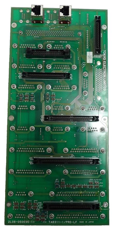 Used TEL Tokyo Electron 2L81-050035-51 Interface PCB TAB311-5/PRD-LF Working