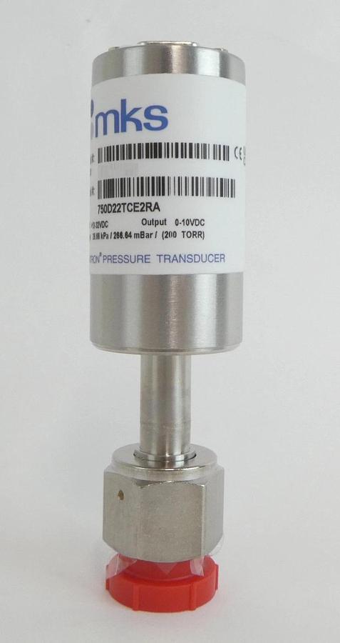 MKS Instruments 750D22TCE2RA Baratron Pressure Transducer Lot of 2 New