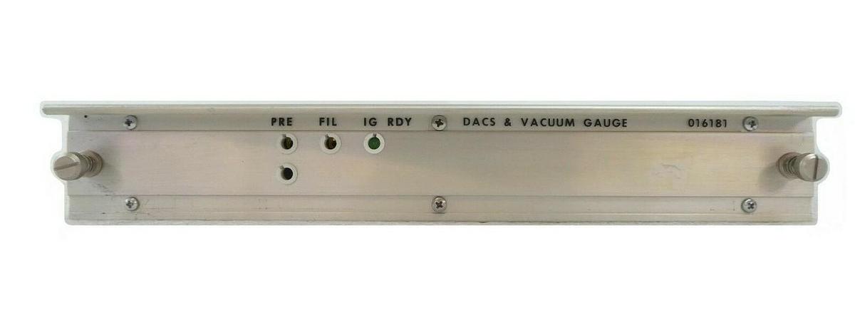 Used AB Sciex 016181 DACS & Vacuum Gauge PCB Card Biosystems API Spectrometer Working