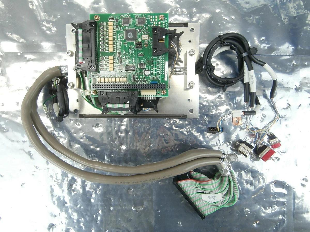 Used Dynax DNX5171 Processor Assembly PCB F104-CPU F104-IO/1 DNX5191 w/Cables Used