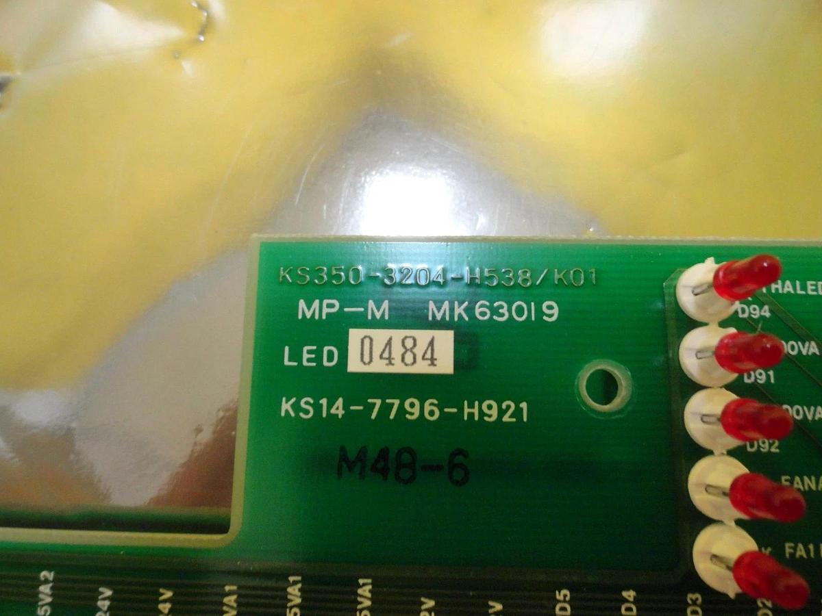 Used Fujitsu Denso KS14-7796-H921 Display PCB LED MP-M KS350-3204-H538 Used Working