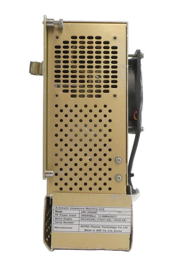 Used ADTEC Plasma Technology AMV-2000AMT Automatic Impedance Matching Unit Working