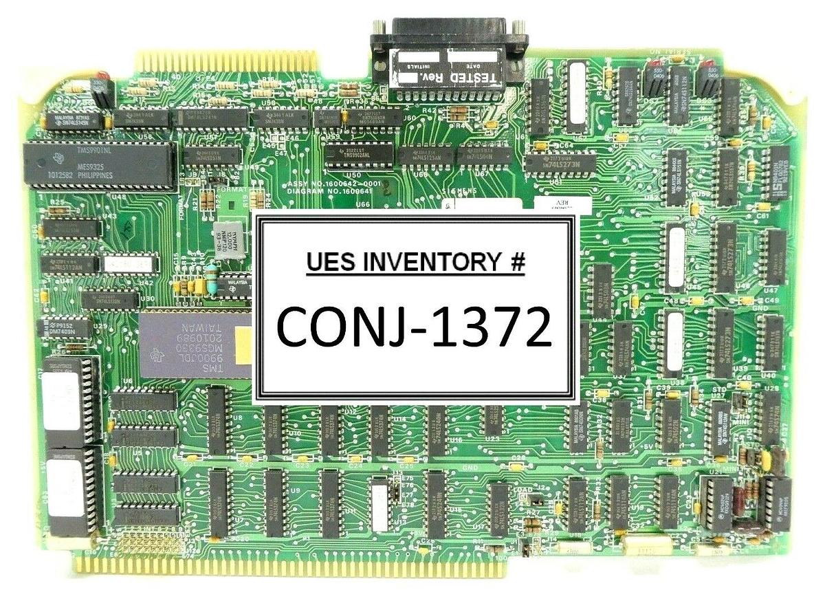 Used Texas Instruments 1600642-0001 Disc Control PCB Card TM990/303B Varian 2204049