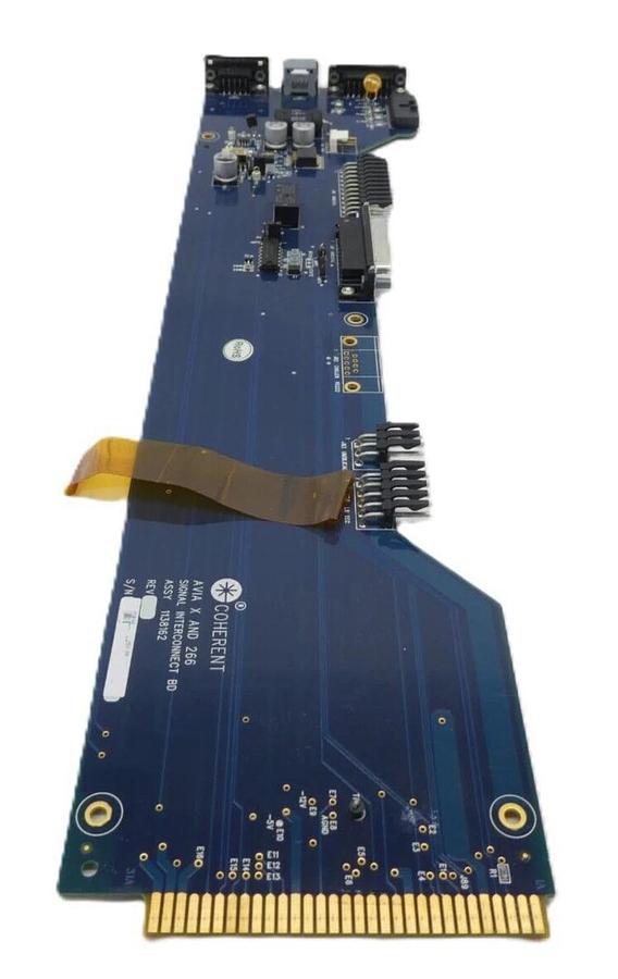 Used Coherent 1138162 AVIA X and 266 Signal Interconnect Board PCB Working Surplus