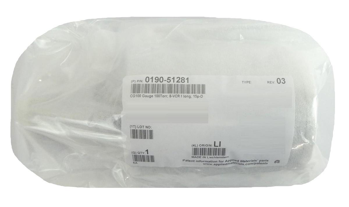 AMAT Applied Materials 0190-51281 Capacitance Gauge Inficon CG100 New Surplus