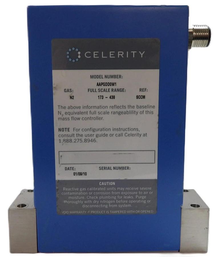 Used Celerity Mykrolis AANGDD0W1 Mass Flow Controller MFC Reseller Lot of 5 Working