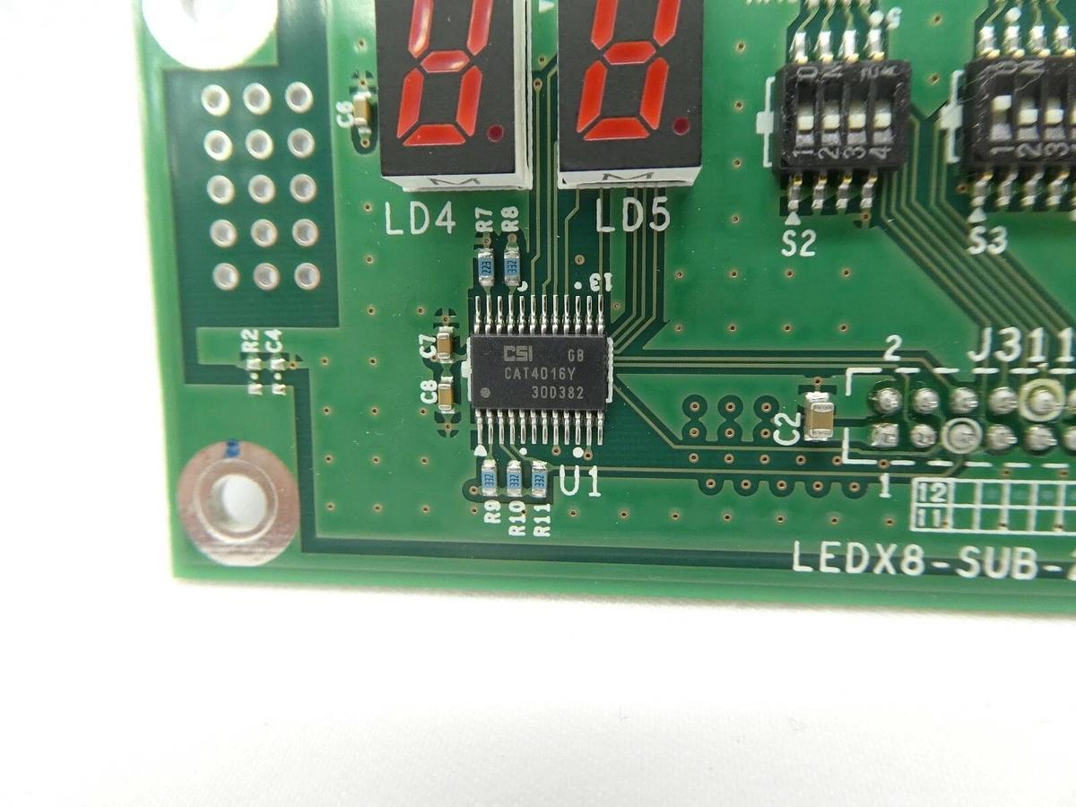 Used Nikon 4S013-975 LEDX8-SUB-2 Board PCB NSR-S620D System Working Spare