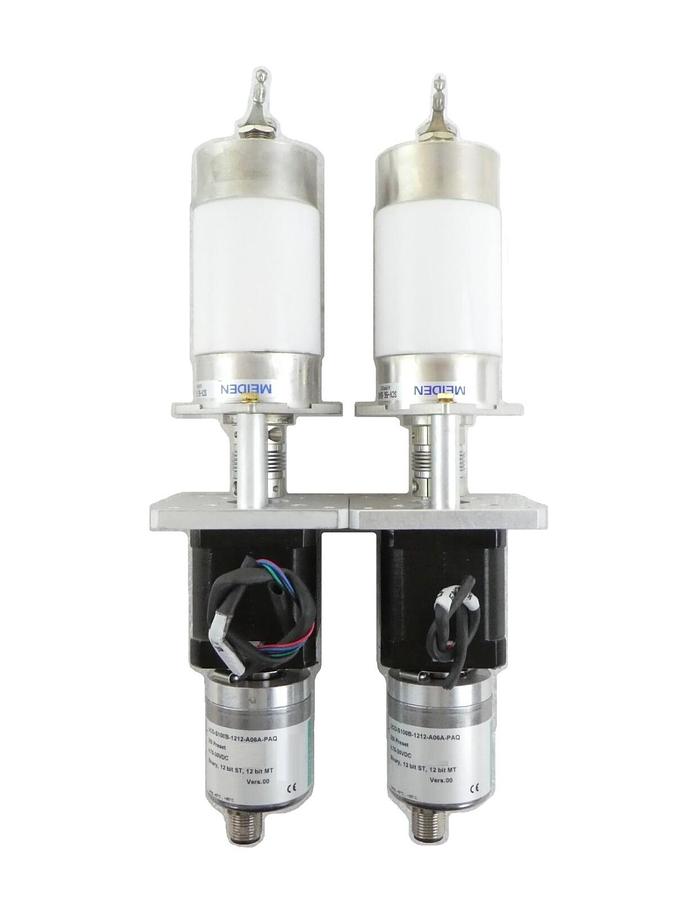Used Meiden SCV-56.5D45W Motorized Variable Type Vacuum Capacitor Lot of 2 Working