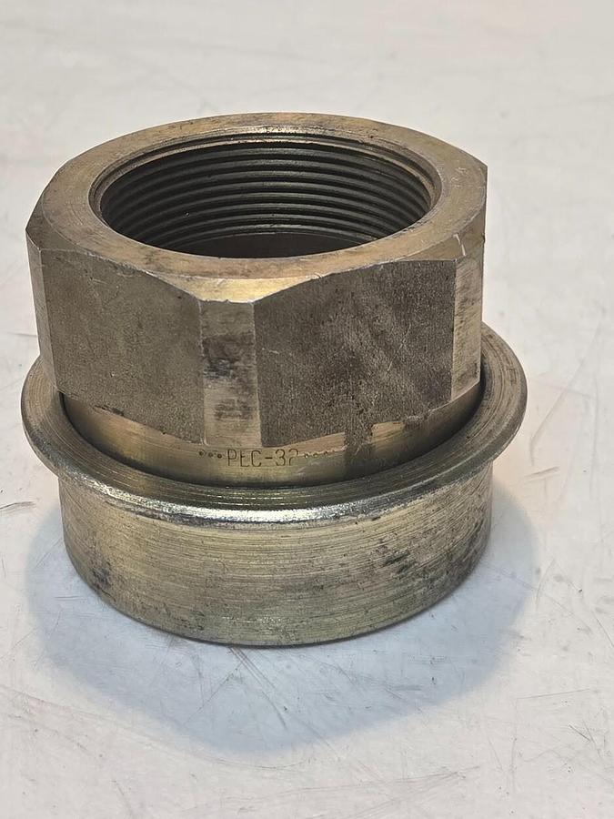 Used Edwards High Vacuum Conical Reducer Tee ISO63 ISO-F to NW50 NW25 Working