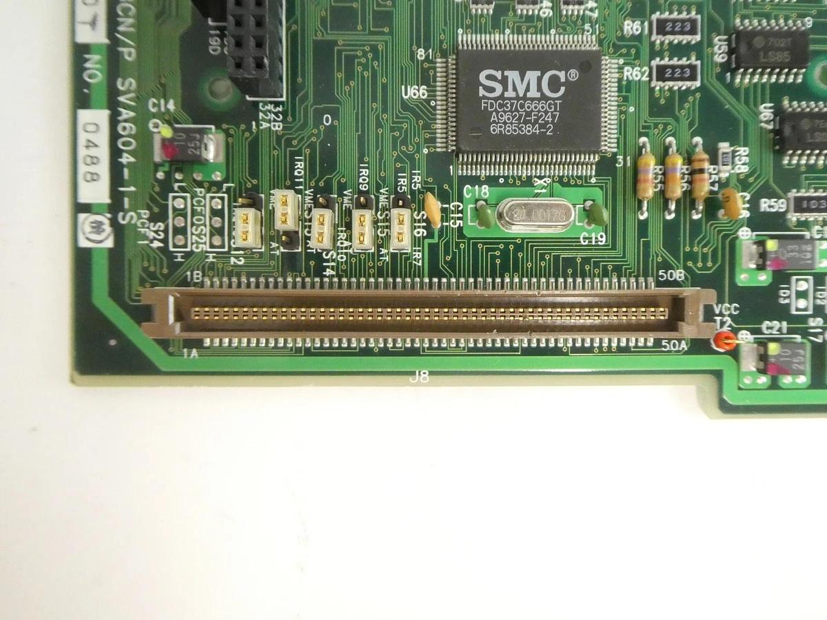 Used Sanritz Automation SVME/AT-BCN/P Processor PCB Card SVA604-1-S Working Surplus
