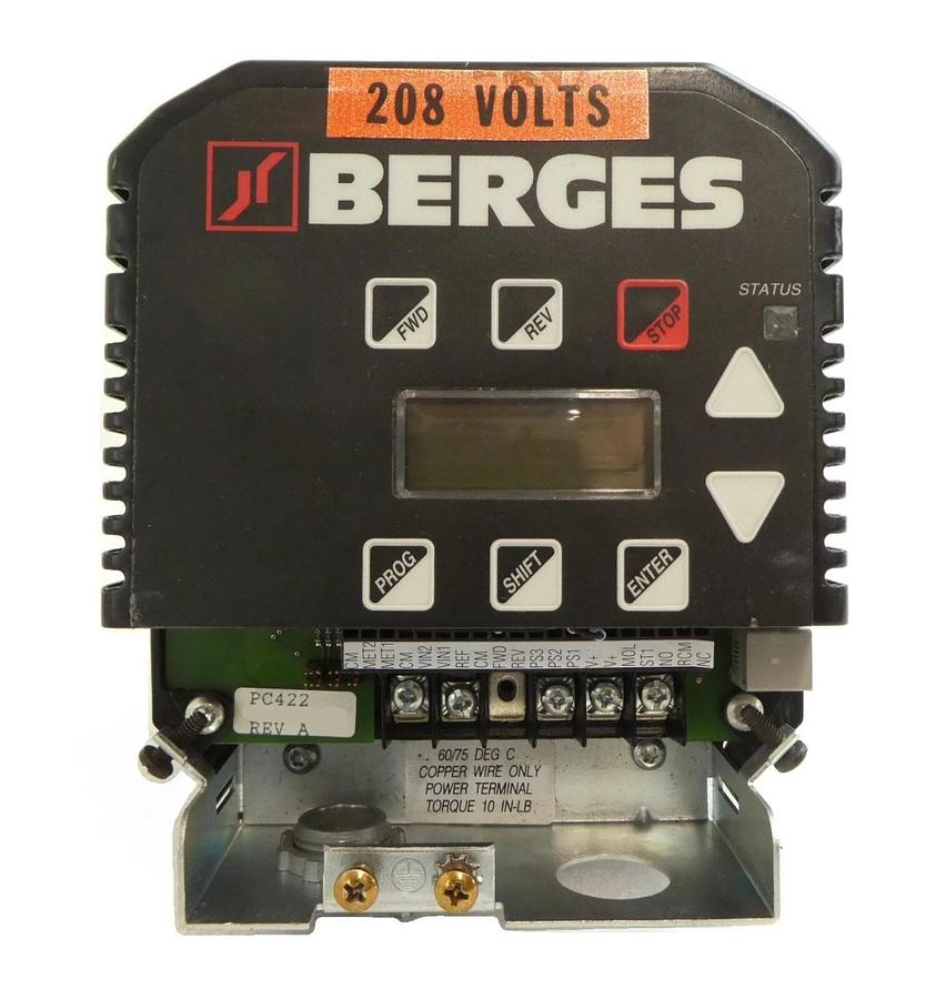 Used Berges ACP3300-7B Variable Frequency Inverter Drive Module Working Surplus