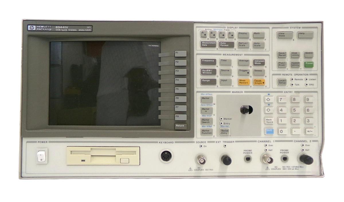 Used HP Hewlett-Packard 89441V VSB/QAM Vector Signal Analyzer (IF) AY9UFGUG7VID As-Is