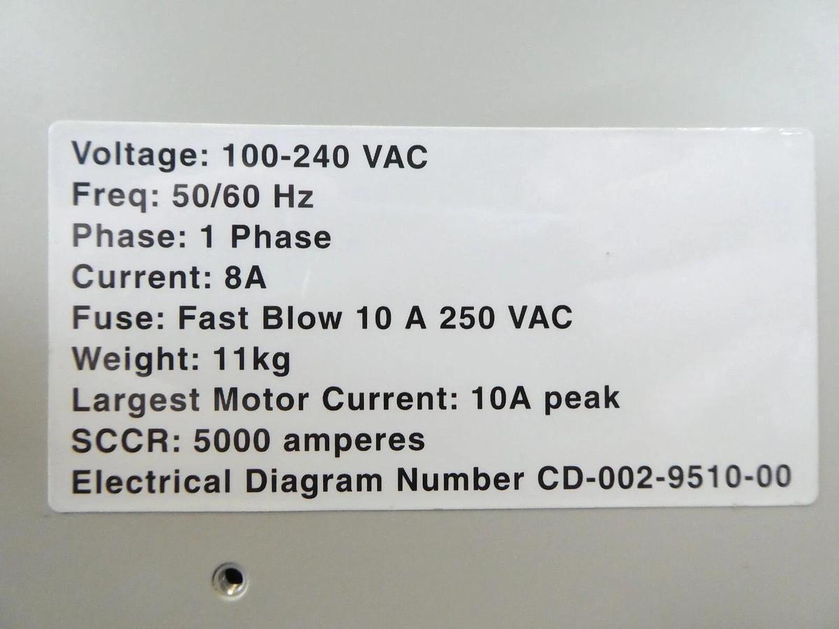 Used Brooks Automation 124892 Series 8 Robot Controller KLA-Tencor WaferSight Working