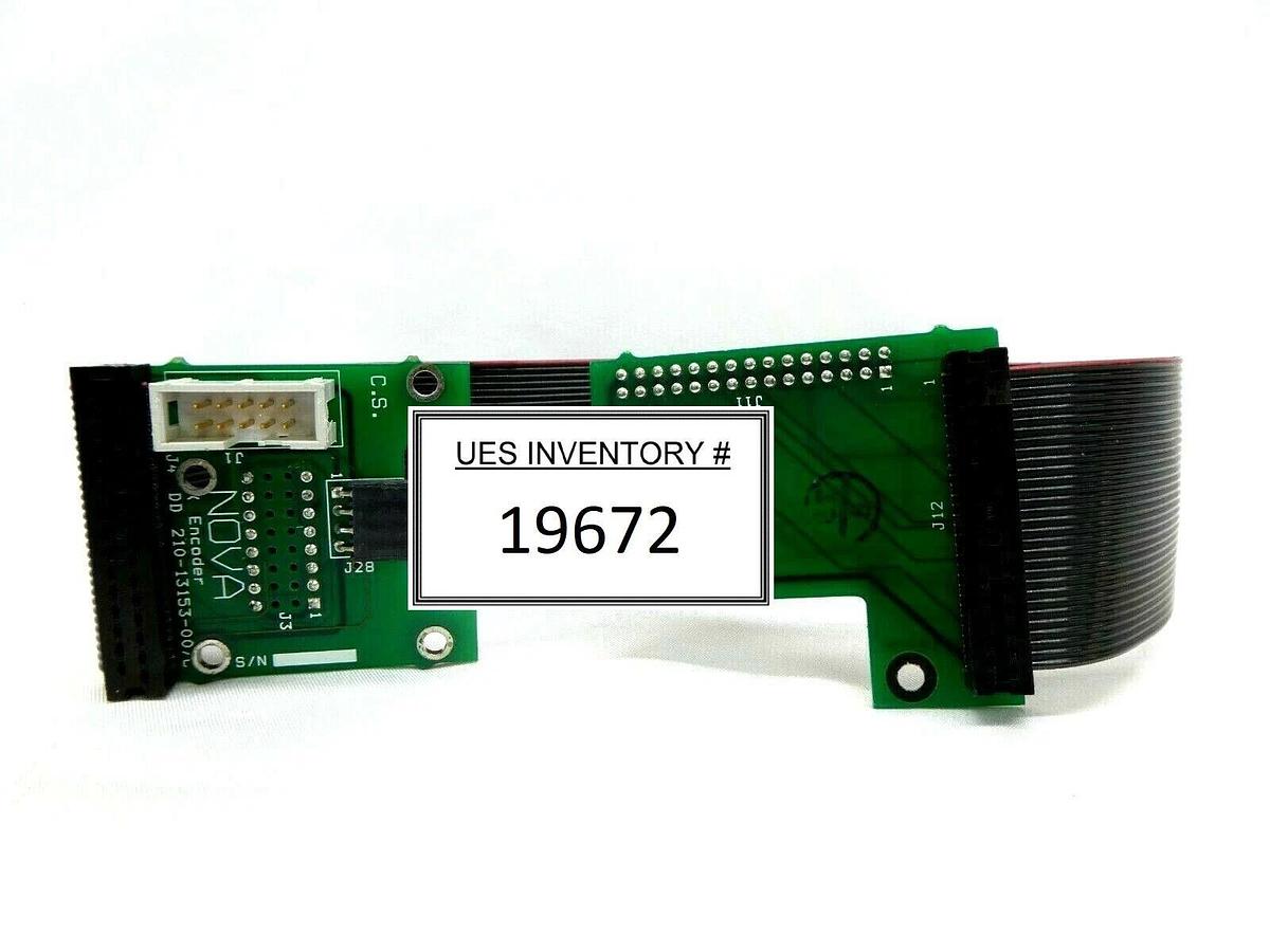 Used Nova X-Axis PCB Assembly Encoder 210-13153-00 Flex210-13154-00 NovaScan Working