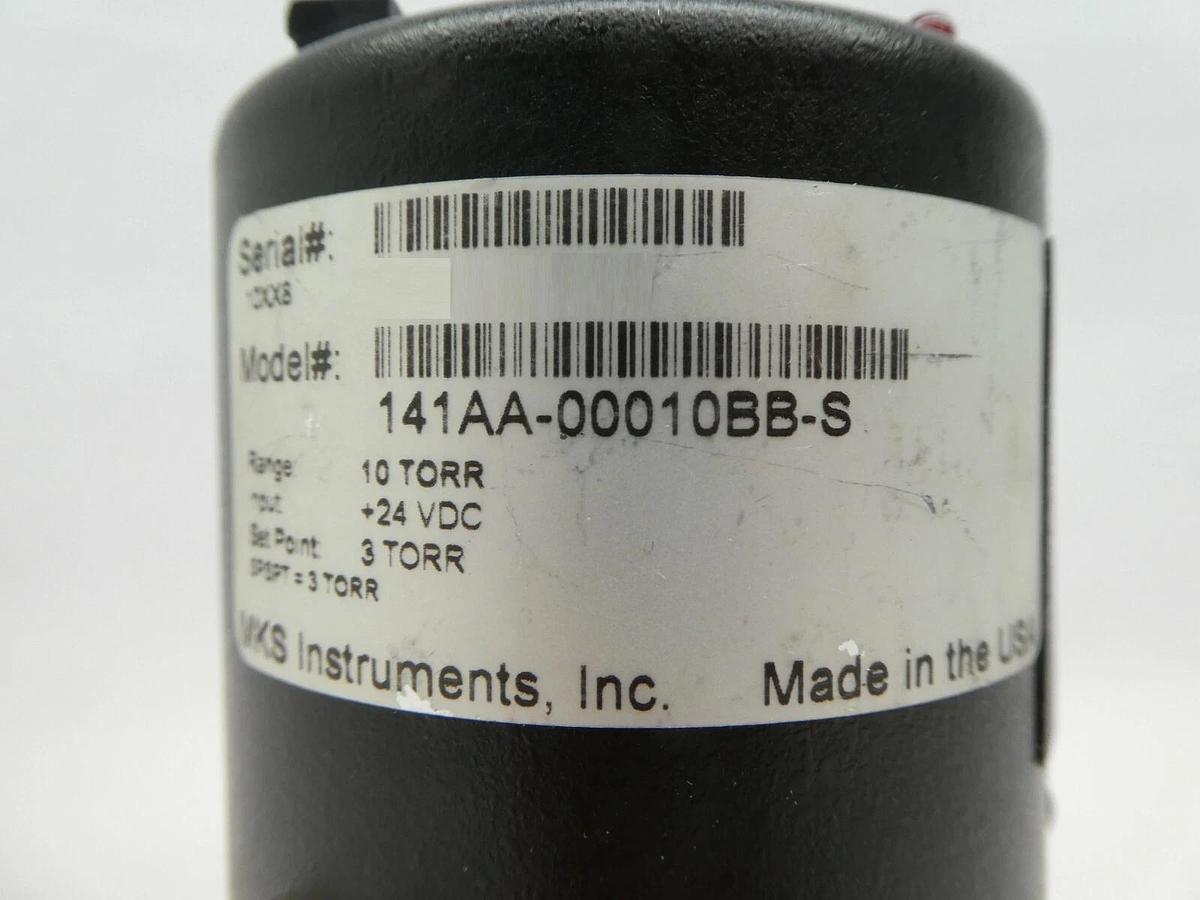 Used MKS Instruments 141AA-00010BB-S Baratron Vacuum Switch Tested Working Surplus
