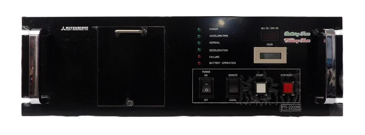 Used FT-2200W-T6-229PT Mitsubishi Turbomolecular Pump Controller FTI-2200W Working