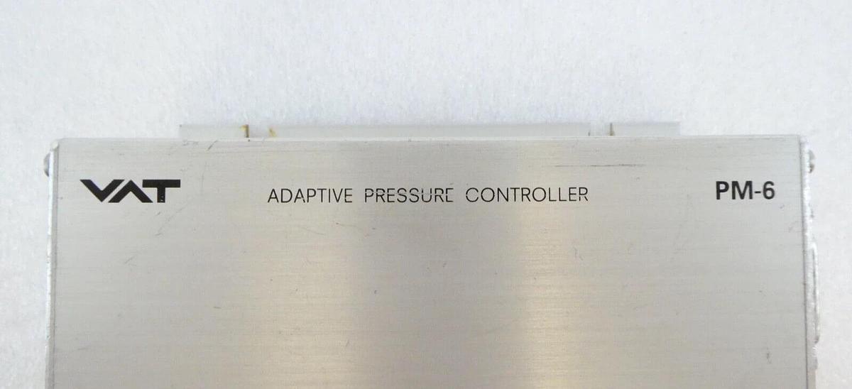 Used VAT 650PM-24CH-AHV2 Adaptive Pressure Controller PM-6 Working Surplus