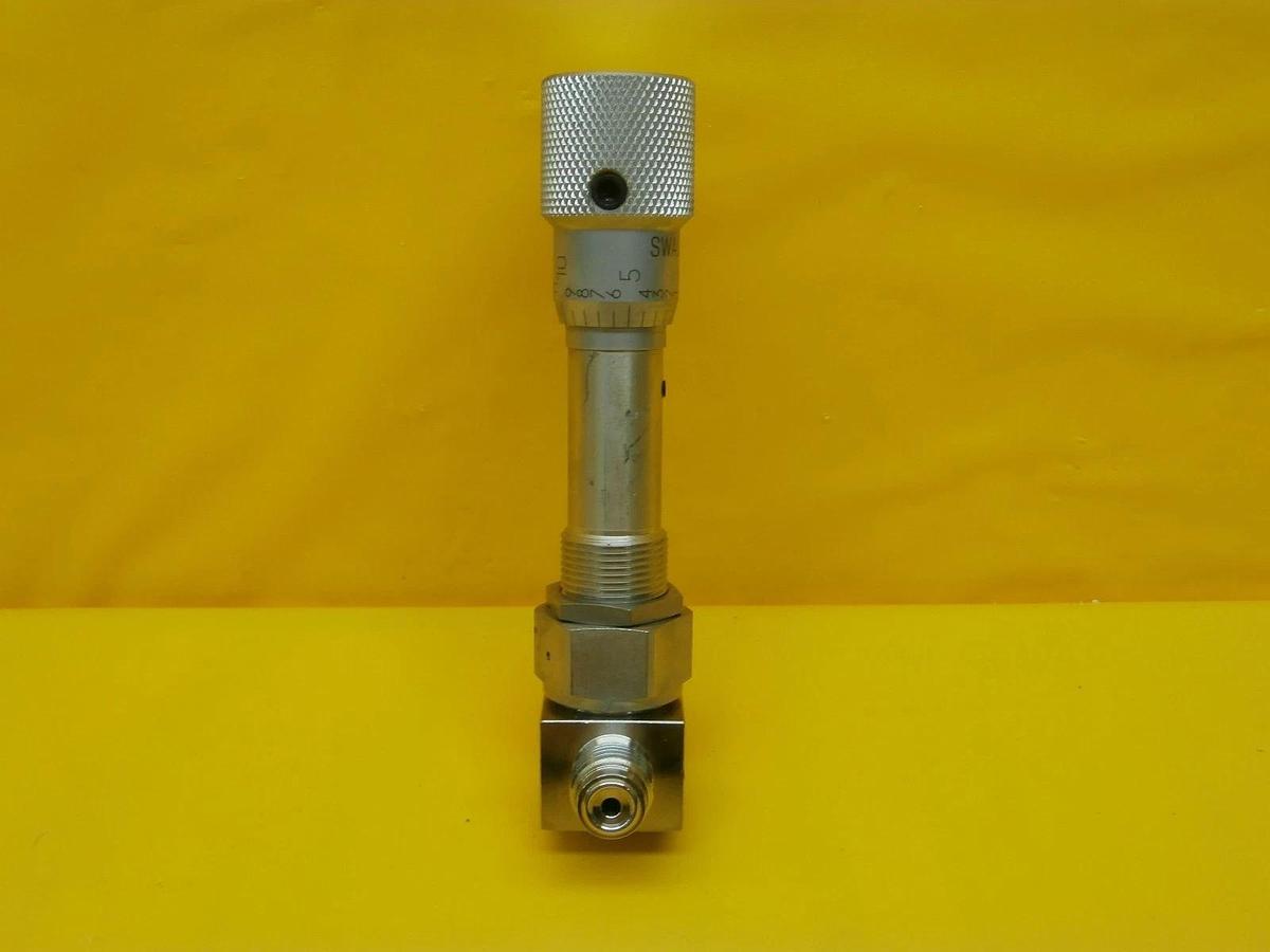 Used Swagelok SS-4BMG-VCR Metering Bellows Sealed Valve NUPRO Used Working