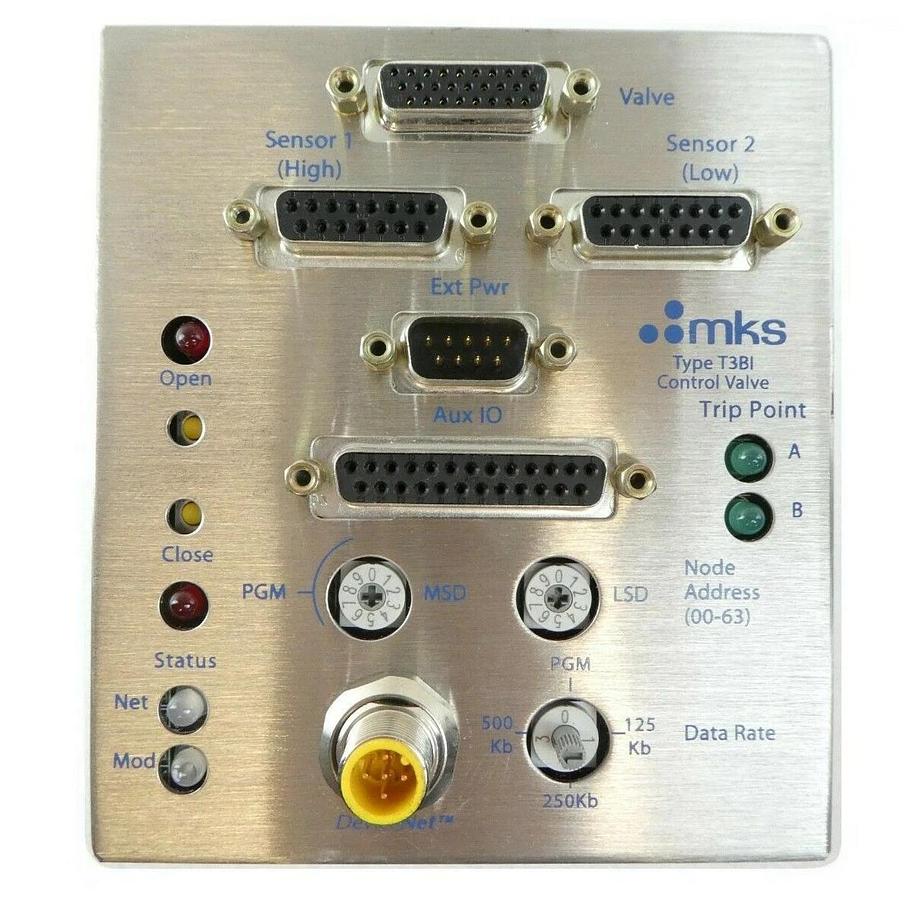 Used MKS Instruments 1036681-001 Exhaust Throttle Valve Controller Working Surplus
