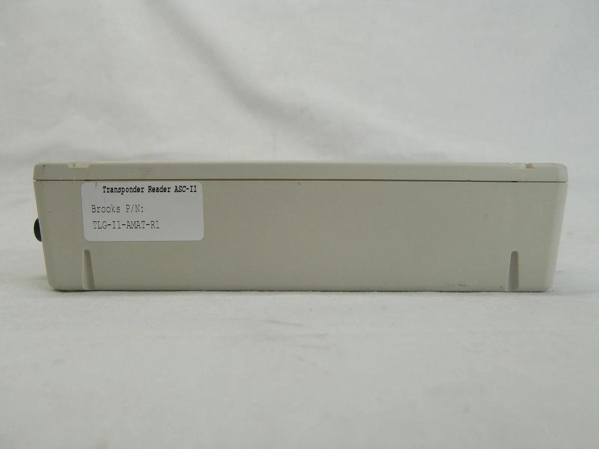 Used Brooks Automation TLG-I1-AMAT-R1 Transponder Reader ASC-I1 TLG-RS232 Working